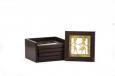 Dhokra Coaster Set With Stand ( Available In Set Of 4)