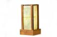 Vertical Lamp With Stone Veener (Chargable)