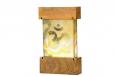 Om Design Lamp With Fossil Stone Veener (Chargable)