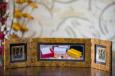 Photo Frame Two Folds Antique